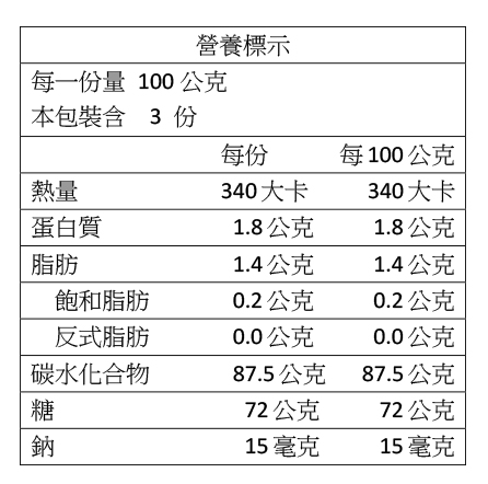 藍莓300g營標